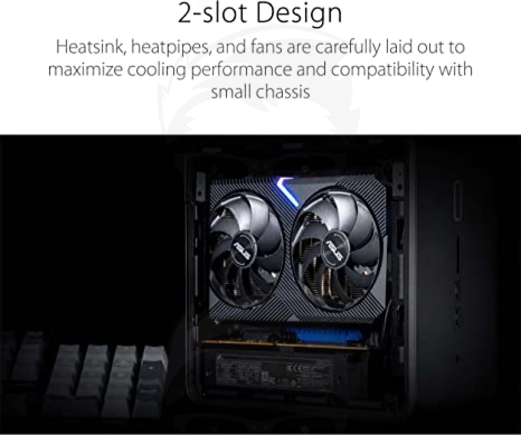 ASUS Dual NVIDIA GeForce RTX 3050 6GB Graphics Card ASUS Dual NVIDIA GeForce RTX 3050 6GB Graphics Card
